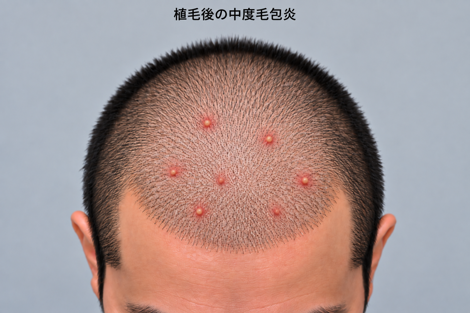 植毛後のニキビの原因と植毛結果への影響を科学的に考える