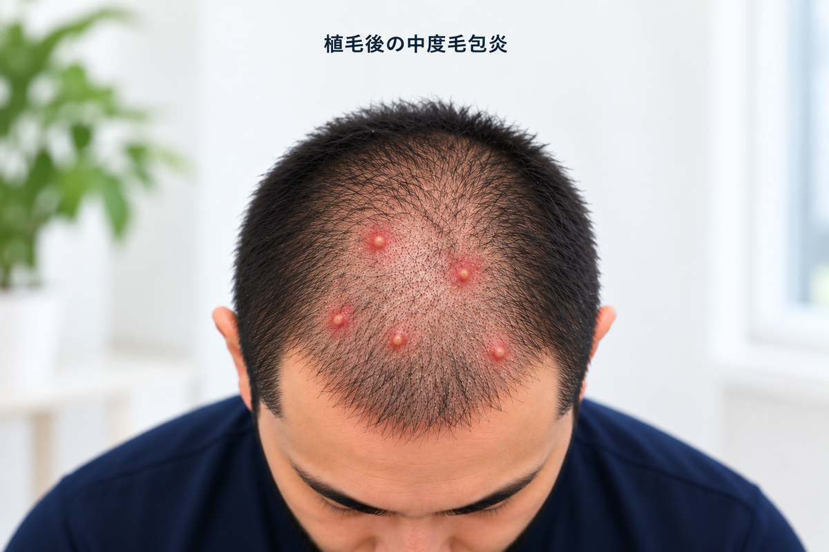 植毛後のニキビの原因と植毛結果への影響を科学的に考える